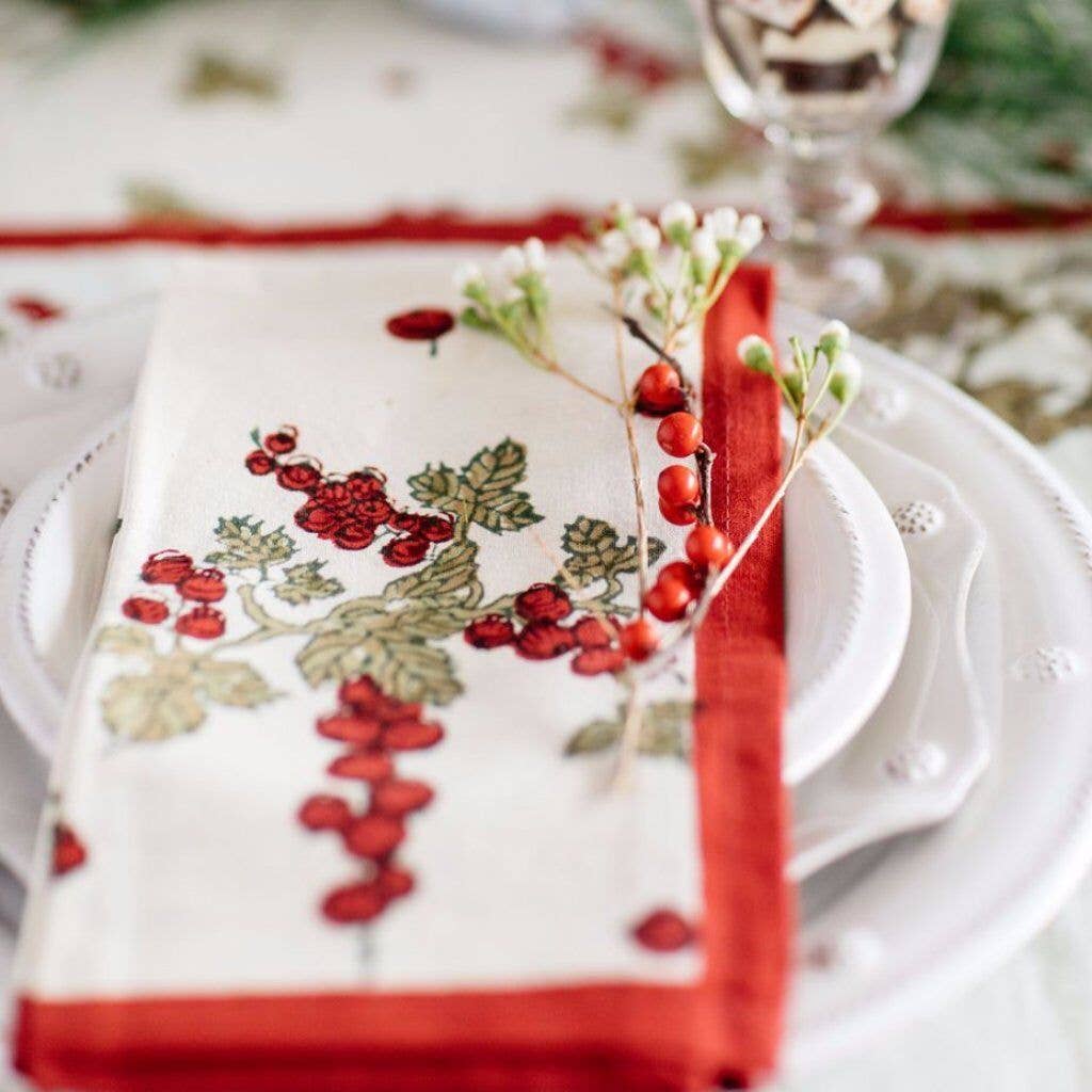 Gooseberry Red/Green Napkin