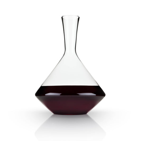 Raye Angled Crystal Wine Decanter