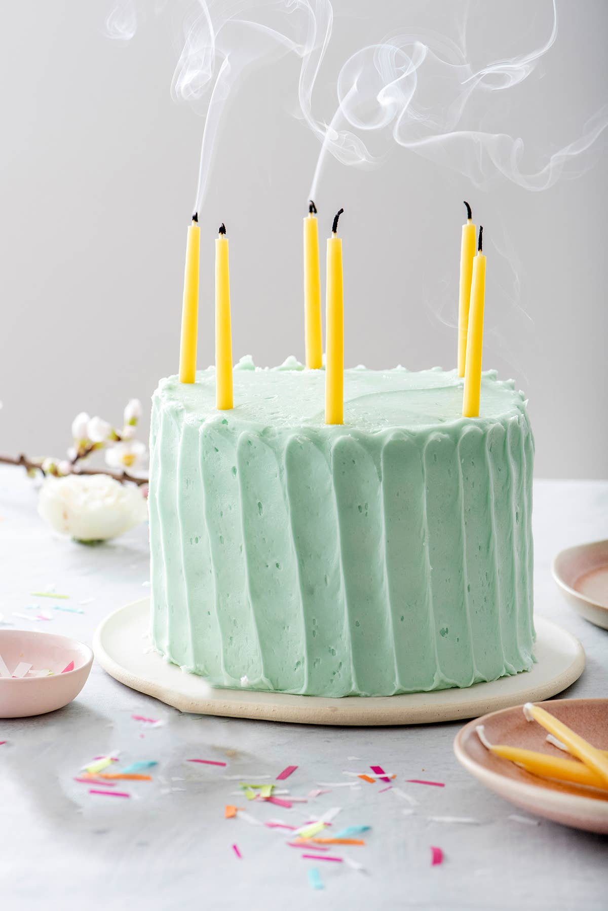 Beeswax Birthday Candles