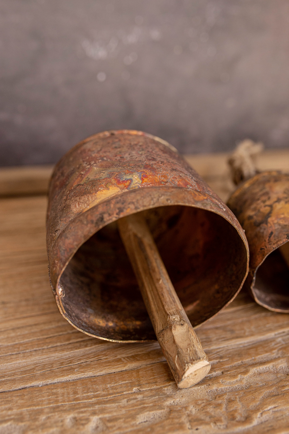 Vintage Copper Bells Desert Medium