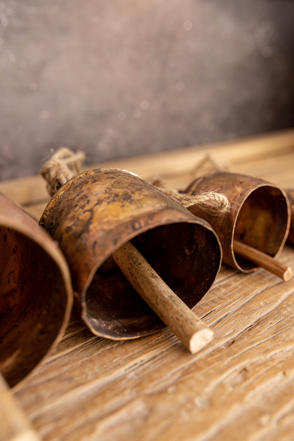 Vintage Copper Bells Desert Medium