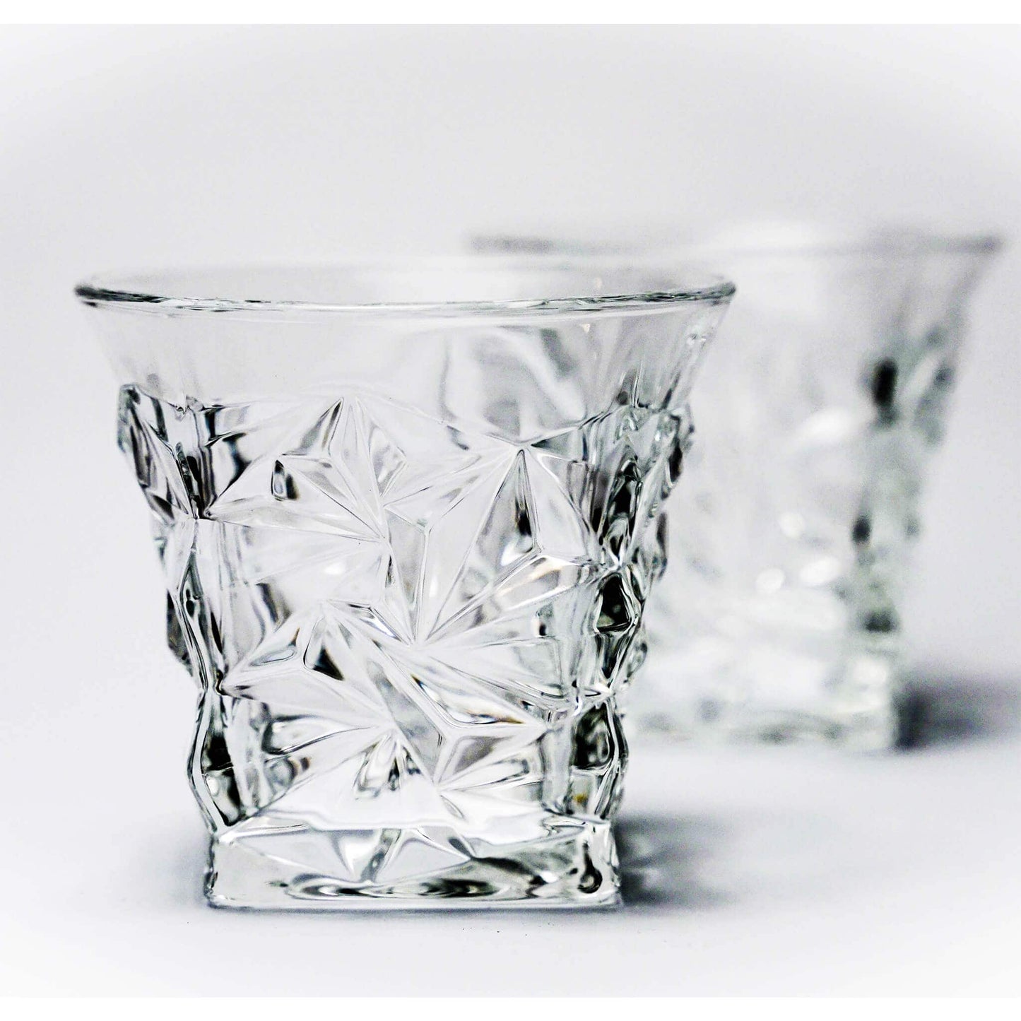 Vayu Japanese Crystal Whisky Glass - set of 4