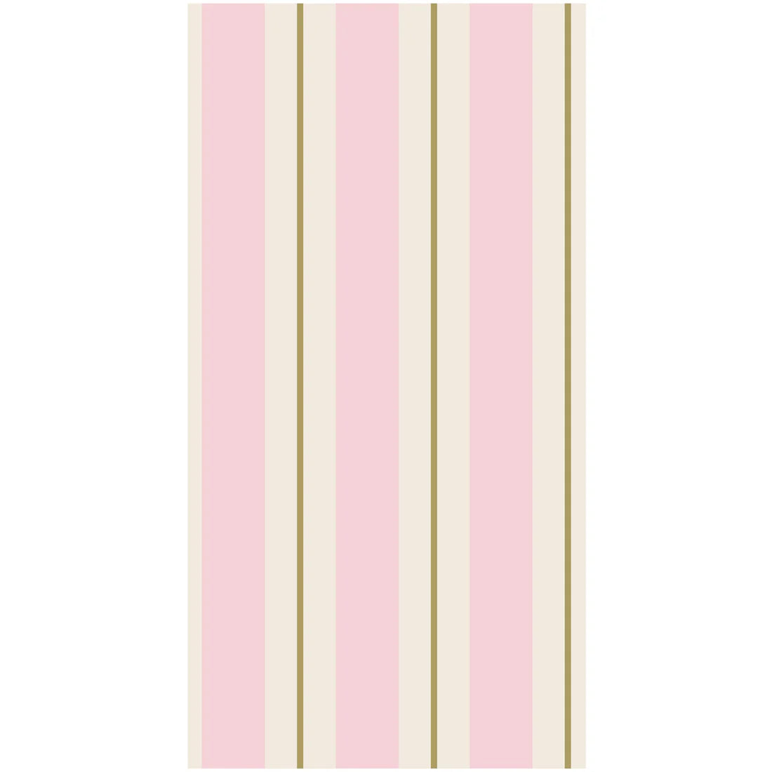 Pink & Gold Awning Stripe Napkins