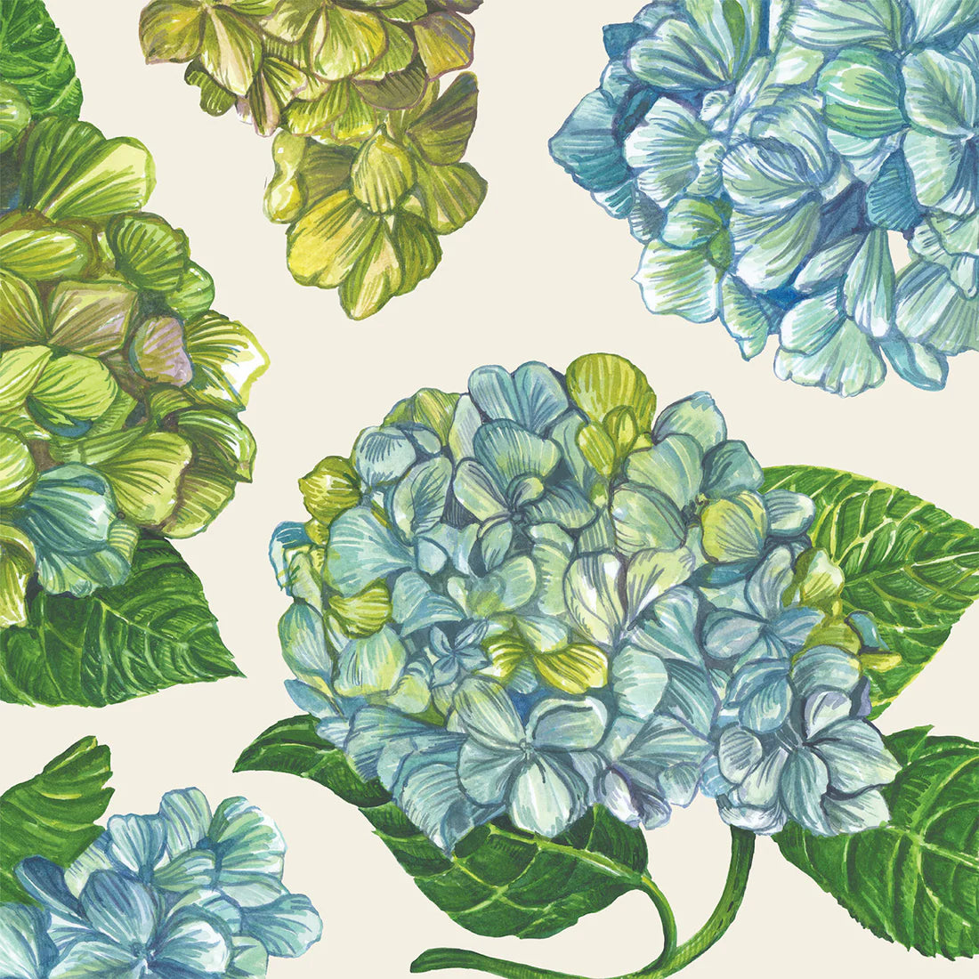 Hydrangea Napkins