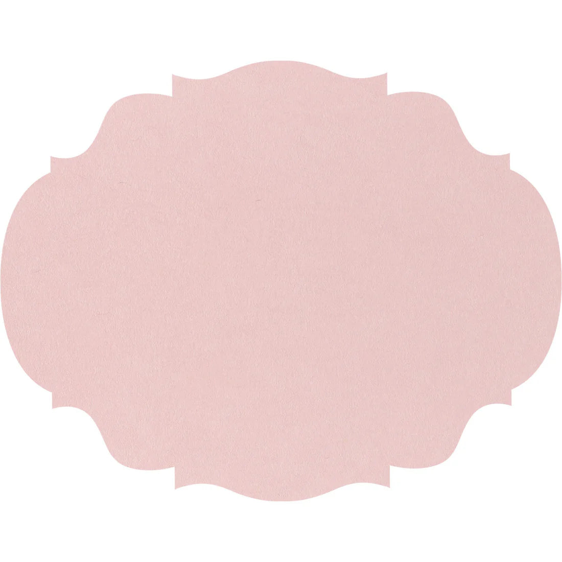 Die-cut Pink French Frame Placemat