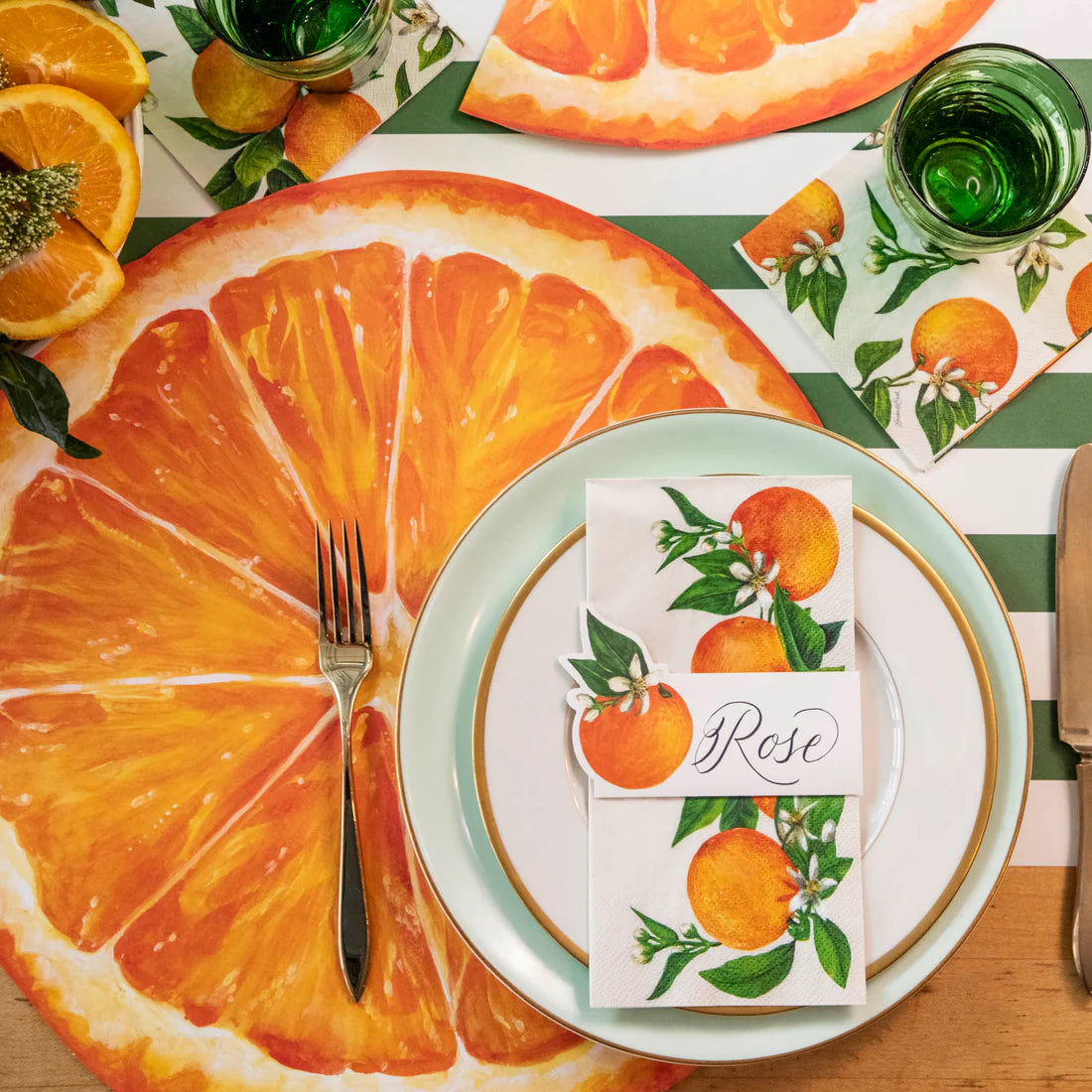 Orange Orchard Napkins