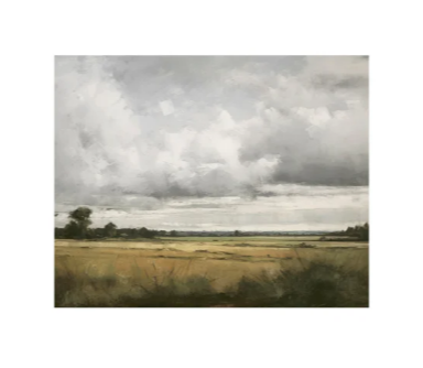 Hushed Landscape II Print