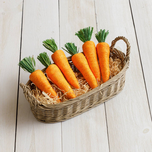 Bag Of Sisal Carrots (PK/6)