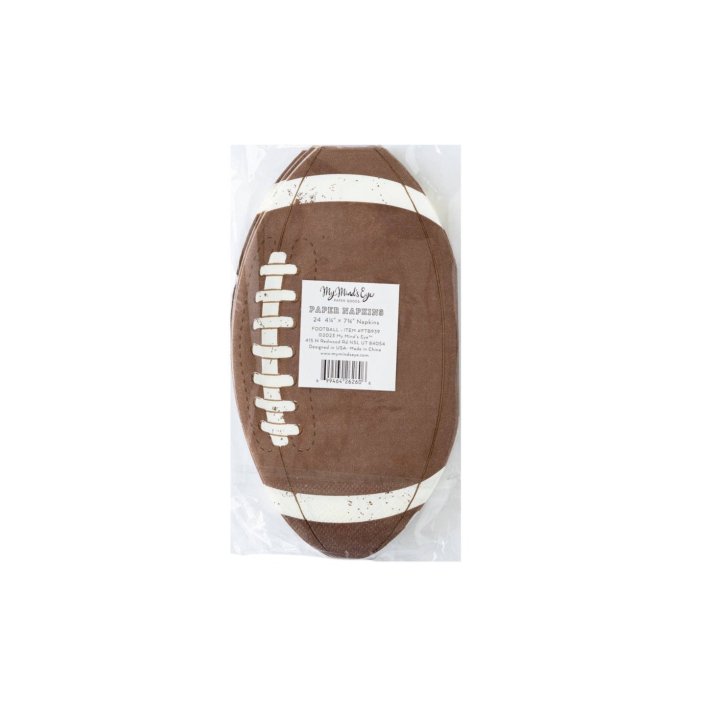 Football Shape Disposable Napkin