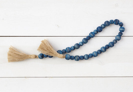 Blue Farmhouse Beads