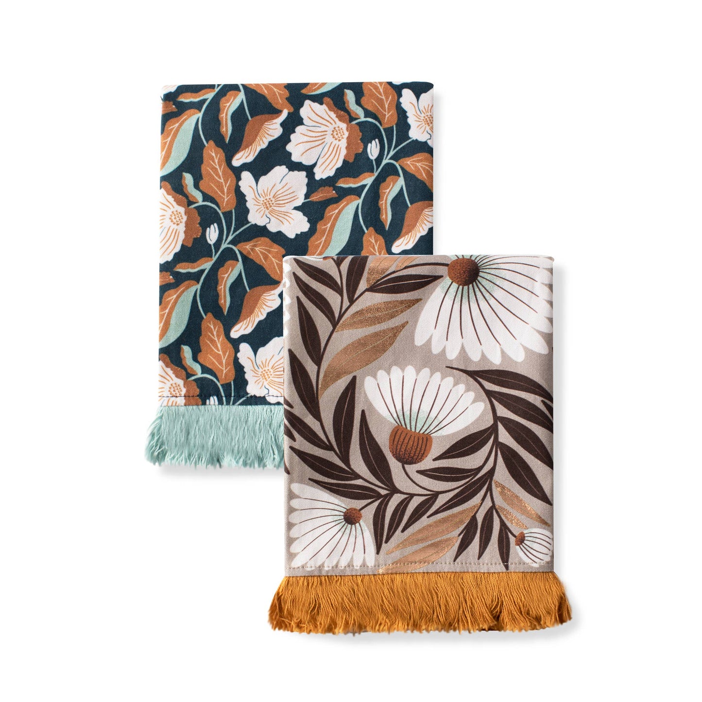 Tea Towel Sets - Floral Cascade